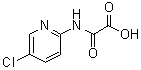 structure of CAS# 552850-73-4, [(5-氯-2-吡啶基)氨基]氧代乙酸