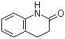 structure of CAS# 553-03-7, 3,4-二氢-2(1H)-喹啉酮