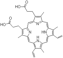structure of CAS# 553-12-8, 原卟啉