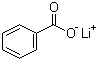 structure of CAS# 553-54-8, 苯甲酸锂