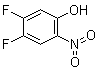 structure of CAS# 55346-97-9, 4,5-二氟-2-硝基苯酚