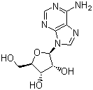 Vidarabine molecular structure (CAS 5536-17-4)