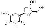 CAS 登录号：5536-30-1, 5-氨基-2'-脱氧尿苷