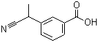 CAS 登录号：5537-71-3, 3-(1-氰乙基)苯甲酸