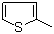 2-甲基噻吩分子结构 (CAS 554-14-3)