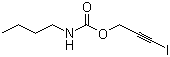 structure of CAS# 55406-53-6, 丁基氨基甲酸碘代丙炔酯