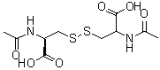 structure of CAS# 5545-17-5, N,N'-二乙酰基-L-胱氨酸