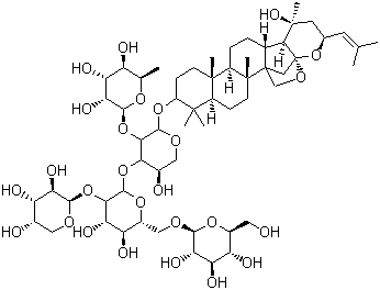 structure of CAS# 55466-04-1, 酸枣仁皂苷 A