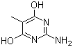 CAS 登录号：55477-35-5, 2-氨基-4,6-二羟基-5-甲基嘧啶