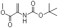 CAS 登录号：55477-80-0, 2-叔丁氧羰基氨基丙烯酸甲酯