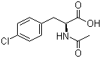 CAS 登录号：55478-55-2, (S)-2-乙酰胺基-4-氯苯丙氨酸