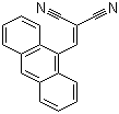 structure of CAS# 55490-87-4, (9-Anthrylmethylene)malononitrile