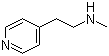 structure of CAS# 55496-55-4, N-methyl-2-(pyridin-4-yl)ethanamine