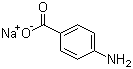 structure of CAS# 555-06-6, 对氨基苯甲酸钠