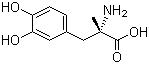 structure of CAS# 555-30-6, 甲基多巴