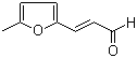 CAS 登录号：5555-90-8, 5-甲基-2-呋喃丙烯醛