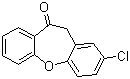 structure of CAS# 55595-54-5, 2-氯二苯并[b,f]氧杂卓-10(11H)-酮