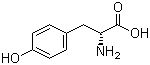 structure of CAS# 556-02-5, D-酪氨酸