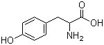structure of CAS# 556-03-6, DL-酪氨酸