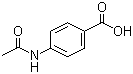 CAS 登录号：556-08-1, 对乙酰氨基苯甲酸, 4-乙酰氨基苯甲酸