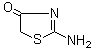 structure of CAS# 556-90-1, 2-氨基-4,5-二氢噻唑-4-酮