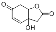 structure of CAS# 55604-88-1, 3a-Hydroxy-3,3a,7,7a-tetrahydrobenzofuran-2,6-dione