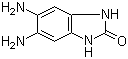 structure of CAS# 55621-49-3, 5,6-二氨基苯并咪唑-2-酮