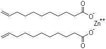 structure of CAS# 557-08-4, Zinc undecylenate