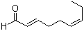 CAS 登录号：557-48-2, 反式,顺式-2,6-壬二烯醛