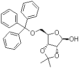 CAS 登录号：55726-19-7, 5-O-三苯甲基-2,3-O-异亚丙基-D-呋喃核糖