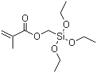 CAS 登录号：5577-72-0, 甲基丙烯酰氧基甲基三乙氧基硅烷