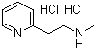 CAS 登录号：5579-84-0, 盐酸倍他司汀, N-甲基-2-吡啶乙胺二盐酸盐