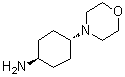 structure of CAS# 558442-97-0, 反式-4-(4-吗啉基)环己胺