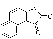 structure of CAS# 5588-87-4, Benz[e]isatin