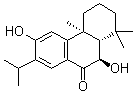 CAS # 55898-07-2, 6alpha-Hydroxy-7-oxoferruginol, 6alpha-Hydroxysugiol, (4aS,10R,10aS)-2,3,4,4a,10,10a-Hexahydro-6,10-dihydroxy-1,1,4a-trimethyl-7-(1-methylethyl)-9(1H)-phenanthrenone