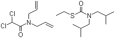 CAS # 55947-96-1, Sutan E, 2,2-Dichloro-N,N-diallylacetamide S-ethyl diisobutylthiocarbamate