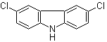 structure of CAS# 5599-71-3, 3,6-二氯咔唑