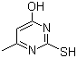 structure of CAS# 56-04-2, Methylthiouracil