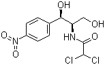 CAS 登录号：56-75-7, 氯霉素, D-苏式-(-)-N-[alpha-(羟基甲基)-beta-羟基-对硝基苯乙基]-2,2-二氯乙酰胺
