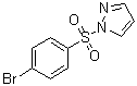 structure of CAS# 560105-21-7, 1-[(4-溴苯基)磺酰基]-1H-吡唑