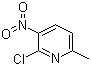 structure of CAS# 56057-19-3, 2-氯-3-硝基-6-甲基吡啶