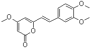 CAS # 56070-89-4, 6-[(1E)-2-(3,4-Dimethoxyphenyl)ethenyl]-4-methoxy-2H-pyran-2-one