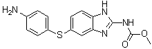 CAS # 56073-96-2, [5-[(4-Aminophenyl)thio]-1H-benzimidazol-2-yl]carbamic acid methyl ester, N-[6-[(4-Aminophenyl)thio]-1H-benzimidazol-2-yl]carbamic acid methyl ester