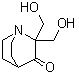 CAS 登录号：5608-24-2, 2,2-双(羟基甲基)-1-氮杂双环[2.2.2]辛烷-3-酮