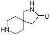 structure of CAS# 561314-57-6, 2,8-二氮杂螺[4.5]癸烷-3-酮
