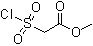 structure of CAS# 56146-83-9, (Methoxycarbonyl)methanesulfonyl chloride