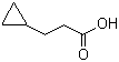 structure of CAS# 5618-03-1, Cyclopropanepropanoic acid