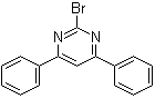 structure of CAS# 56181-49-8, 2-Bromo-4,6-diphenylpyrimidine