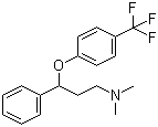 CAS # 56225-81-1, 3-(4-(Trifluoromethyl)phenoxy)-N,N-dimethyl-3-phenylpropan-1-amine, N,N-Dimethyl-gamma-[4-(trifluoromethyl)phenoxy]benzenepropanamine, N,N-Dimethyl-gamma-(4-Trifluoromethylphenoxy)phenylpropylamine