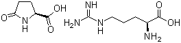 structure of CAS# 56265-06-6, L-精氨酸-L-焦谷氨酸盐